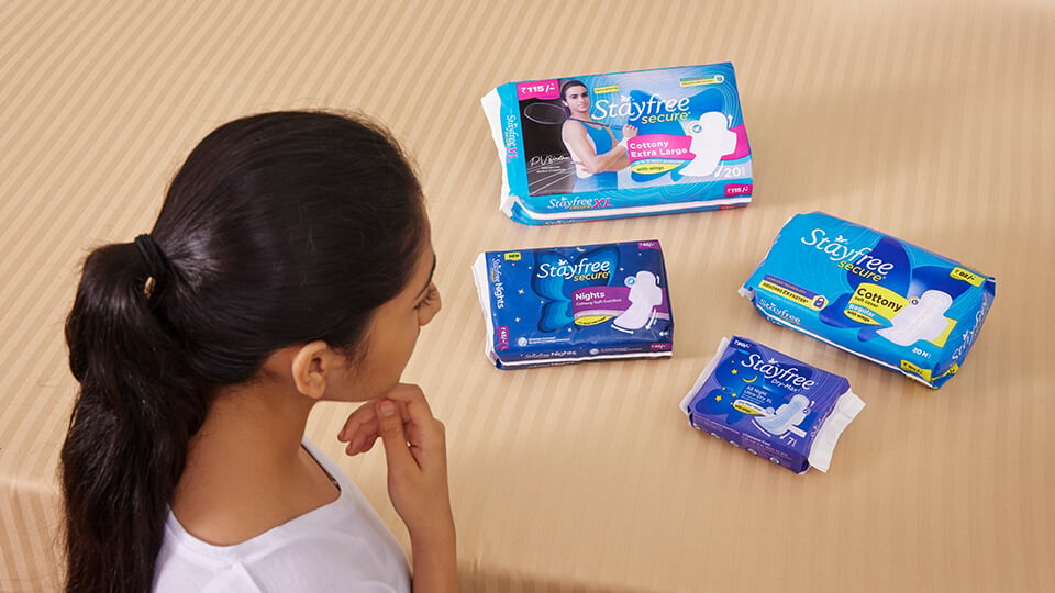wider range of period products