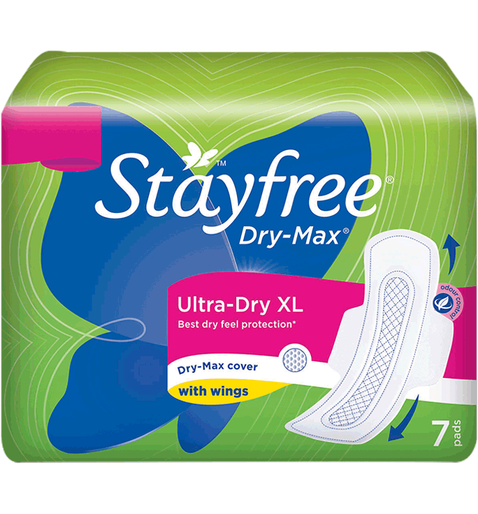 Stayfree Dry Max® XL