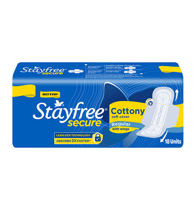Stayfree Secure Cottony Regular Pad