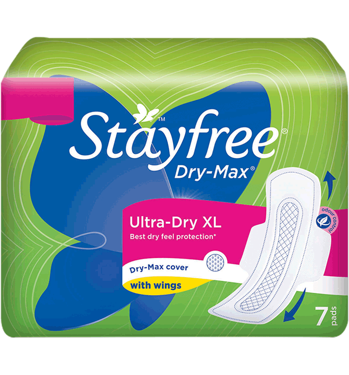 Stayfree Dry Max® XL