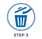 Carefree Sanitary Napkins Directions - Step 3